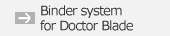 Binder system for Doctor Blade