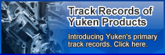 Track records of Yuken products